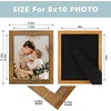image:imageGolden State Art 8x10 Picture FrameRustic Green Solid Wood amp Plexiglass  8x10 Picture Frame Display for PicturesPostersPrints Horizontal and Vertical Tabletop or Wall MountingRustic Brown