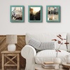 image:imageGolden State Art 8x10 Picture FrameRustic Green Solid Wood amp Plexiglass  8x10 Picture Frame Display for PicturesPostersPrints Horizontal and Vertical Tabletop or Wall MountingRustic Blue