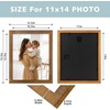 image:imageGolden State Art 8x10 Picture FrameRustic Green Solid Wood amp Plexiglass  8x10 Picture Frame Display for PicturesPostersPrints Horizontal and Vertical Tabletop or Wall MountingRustic Brown