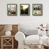 image:imageGolden State Art 8x10 Picture FrameRustic Green Solid Wood amp Plexiglass  8x10 Picture Frame Display for PicturesPostersPrints Horizontal and Vertical Tabletop or Wall MountingRustic Green