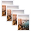 image:imageGolden State Art 8x24 Black Wood Picture FrameReal Glass125 Wide  1 Pack 8x24 Solid Wood Photo Frame Display for PicturesPostersPrints Horizontal and Vertical Wall Mounting Home DecorWhite