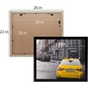 image:imageGolden State Art 8x24 Black Wood Picture FrameReal Glass125 Wide  1 Pack 8x24 Solid Wood Photo Frame Display for PicturesPostersPrints Horizontal and Vertical Wall Mounting Home DecorBlack