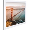 image:imageGolden State Art 8x24 Black Wood Picture FrameReal Glass125 Wide  1 Pack 8x24 Solid Wood Photo Frame Display for PicturesPostersPrints Horizontal and Vertical Wall Mounting Home DecorWhite