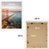 image:imageGolden State Art 8x24 Black Wood Picture FrameReal Glass125 Wide  1 Pack 8x24 Solid Wood Photo Frame Display for PicturesPostersPrints Horizontal and Vertical Wall Mounting Home DecorWhite