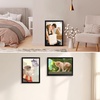 image:imageGolden State Art 8x24 Black Wood Picture FrameReal Glass125 Wide  1 Pack 8x24 Solid Wood Photo Frame Display for PicturesPostersPrints Horizontal and Vertical Wall Mounting Home DecorBlack