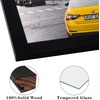 image:imageGolden State Art 8x24 Black Wood Picture FrameReal Glass125 Wide  1 Pack 8x24 Solid Wood Photo Frame Display for PicturesPostersPrints Horizontal and Vertical Wall Mounting Home DecorBlack