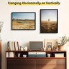 image:imageGolden State Art A3 Black Picture FrameSolid WoodDisplay 117x165 Photo  1 Pack A3 Picture Frame with Plexiglass Display 117x165 PhotoPosterPrint Horizontal and Vertical Wall MountingBlack