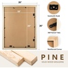 image:imageGolden State Art A3 Black Picture FrameSolid WoodDisplay 117x165 Photo  1 Pack A3 Picture Frame with Plexiglass Display 117x165 PhotoPosterPrint Horizontal and Vertical Wall MountingBlack