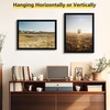 image:imageGolden State Art A3 Black Picture FrameSolid WoodDisplay 117x165 Photo  1 Pack A3 Picture Frame with Plexiglass Display 117x165 PhotoPosterPrint Horizontal and Vertical Wall MountingBlack