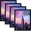 image:imageGolden State Art A3 Black Picture FrameSolid WoodDisplay 117x165 Photo  1 Pack A3 Picture Frame with Plexiglass Display 117x165 PhotoPosterPrint Horizontal and Vertical Wall MountingBlack