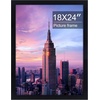 image:imageGolden State Art A3 Black Picture FrameSolid WoodDisplay 117x165 Photo  1 Pack A3 Picture Frame with Plexiglass Display 117x165 PhotoPosterPrint Horizontal and Vertical Wall MountingBlack