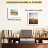 image:imageGolden State Art A3 Black Picture FrameSolid WoodDisplay 117x165 Photo  1 Pack A3 Picture Frame with Plexiglass Display 117x165 PhotoPosterPrint Horizontal and Vertical Wall MountingWhite