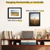 image:imageGolden State Art A3 Black Picture FrameSolid WoodDisplay 117x165 Photo  1 Pack A3 Picture Frame with Plexiglass Display 117x165 PhotoPosterPrint Horizontal and Vertical Wall MountingBlack