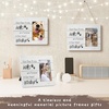 image:imageGolden State Art Dog Picture Frames 4x6 Wooden Frame with Real GlassBrown  Wooden Photo Frame with Real GlassWall or tabletop DisplayWhite