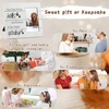 image:imageGolden State Art Dog Picture Frames 4x6 Wooden Frame with Real GlassBrown  Wooden Photo Frame with Real GlassWall or tabletop DisplayWhite