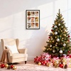 image:imageGolden State Art Four 4x6 Collage Picture Frame White Matted DisplayWood  Fits Four 4x6 Fits 12x12 Picture Frame Wall Mount Display Solid Wood Tempered Glass Dark Brown 1 PackDark Brown