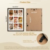 image:imageGolden State Art Four 4x6 Collage Picture Frame White Matted DisplayWood  Fits Four 4x6 Fits 12x12 Picture Frame Wall Mount Display Solid Wood Tempered Glass Dark Brown 1 PackDark Brown