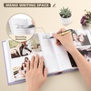 image:imageGolden State Art Photo Album with Memo Writing Space hold 200 4x6 Horizontal Pictures Leather Cover Purple 12Pack