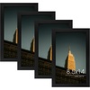 image:imageGolden State Art 18x24 Picture Frame For WallSolid WoodGlassBlack1 Pack  Fit for 18 x 24 Pictures Horizontal or Vertical Hanging For Gallery WallLarge Size Poster Frame4 Pack