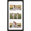 image:imageGolden State Art 4x6 Collage Picture FrameSolid Wood amp Real Glass4 Photos  Multi Picture Frame for 4 4x6 Photos or One 95x135 Print  Rounded Corner Design  Collage Wall Decor  BlackBlack