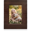 image:imageGolden State Art 5x7 Picture Frame Rustic Brown With Wood Plank Design  1 PackHandmade Solid Wood Frame With Real Glass  Wall Mount or Tabletop for Art Photos Portraits Prints GiftsRustic Brown