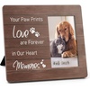 image:imageGolden State Art Dog Picture Frames 4x6 Wooden Frame with Real GlassBrown  Wooden Photo Frame with Real GlassWall or tabletop DisplayBrown