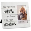 image:imageGolden State Art Dog Picture Frames 4x6 Wooden Frame with Real GlassBrown  Wooden Photo Frame with Real GlassWall or tabletop DisplayWhite