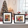 image:imageGolden State Art 11x14 Black Picture FrameSolid WoodampReal GlassMat 8x10  1 Pack 11x14 Photo Frame White Mat Display for 8x10 Picture Horizontal and Vertical Wall Mounting Home DecorBlack