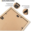 image:imageGolden State Art 11x14 Black Picture FrameSolid WoodampReal GlassMat 8x10  1 Pack 11x14 Photo Frame White Mat Display for 8x10 Picture Horizontal and Vertical Wall Mounting Home DecorBlack