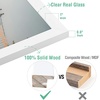 image:imageGolden State Art 11x14 Black Picture FrameSolid WoodampReal GlassMat 8x10  1 Pack 11x14 Wooden Photo Frame White Mat Display for 8x10 Picture Horizontal and Vertical Wall Mounting Home DecorWhite