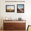 image:imageGolden State Art 11x14 Black Picture FrameSolid WoodampReal GlassMat 8x10  1 Pack 11x14 Wooden Photo Frame White Mat Display for 8x10 Picture Horizontal and Vertical Wall Mounting Home DecorBlack