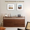 image:imageGolden State Art 11x14 Black Picture FrameSolid WoodampReal GlassMat 8x10  1 Pack 11x14 Wooden Photo Frame White Mat Display for 8x10 Picture Horizontal and Vertical Wall Mounting Home DecorWhite