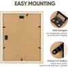 image:imageGolden State Art 11x14 Black Picture FrameSolid WoodampReal GlassMat 8x10  1 Pack 11x14 Wooden Photo Frame White Mat Display for 8x10 Picture Horizontal and Vertical Wall Mounting Home DecorBlack