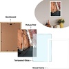 image:imageGolden State Art 11x14 Black Picture FrameSolid WoodampReal GlassMat 8x10  1 Pack 11x14 Wooden Photo Frame White Mat Display for 8x10 Picture Horizontal and Vertical Wall Mounting Home DecorWhite