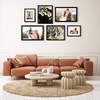 image:imageGolden State Art 11x14 Black Picture FrameSolid WoodampReal GlassMat 8x10  1 Pack 11x14 Wooden Photo Frame White Mat Display for 8x10 Picture Horizontal and Vertical Wall Mounting Home DecorBlack