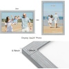 image:imageGolden State Art 11x14 Black Picture FrameSolid WoodampReal GlassMat 8x10  1 Pack 11x14 Wooden Photo Frame White Mat Display for 8x10 Picture Horizontal and Vertical Wall Mounting Home DecorGrey