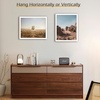 image:imageGolden State Art 11x14 Black Picture FrameSolid WoodampReal GlassMat 8x10  1 Pack 11x14 Wooden Photo Frame White Mat Display for 8x10 Picture Horizontal and Vertical Wall Mounting Home DecorWhite