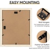 image:imageGolden State Art 11x14 Black Picture FrameSolid WoodampReal GlassMat 8x10  1 Pack 11x14 Wooden Photo Frame White Mat Display for 8x10 Picture Horizontal and Vertical Wall Mounting Home DecorWhite
