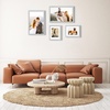 image:imageGolden State Art 11x14 Black Picture FrameSolid WoodampReal GlassMat 8x10  1 Pack 11x14 Wooden Photo Frame White Mat Display for 8x10 Picture Horizontal and Vertical Wall Mounting Home DecorGrey
