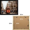 image:imageGolden State Art 11x14 Black Picture FrameSolid WoodampReal GlassMat 8x10  1 Pack 11x14 Wooden Photo Frame White Mat Display for 8x10 Picture Horizontal and Vertical Wall Mounting Home DecorBlack