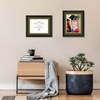 image:imageGolden State Art 11x14 Diploma Frame for 85x11 Document amp Certificates with Mat Or 11x14 Without Mat Real Glass Double Mat Black with Dark GreenGold Mat 2 Pack Solid Wood