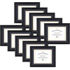 image:imageGolden State Art 11x14 Diploma Frame for 85x11 DocumentSolid WoodGlass  Fit For 11X14 Document amp Certificates Without MatDouble MatBlack With Gold Black 1 PackBlack NavyGold Mat