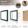 image:imageGolden State Art 11x14 Diploma Frame for 85x11 DocumentSolid WoodGlass  Fit For 11X14 Document amp Certificates Without MatDouble MatBlack With Gold Black 1 PackBlack BlackGold Mat