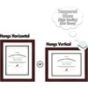 image:imageGolden State Art 11x14 Diploma Frame for 85x11 DocumentSolid WoodGlass  Fit For 11X14 Document amp Certificates Without MatDouble MatBlack With Gold Black 1 PackRed WhiteBlack Mat