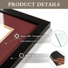 image:imageGolden State Art 11x14 Diploma Frame for 85x11 DocumentSolid WoodGlass  Fit For 11X14 Document amp Certificates Without MatDouble MatBlack With Gold Black 1 PackBlack Dark RedGold Mat