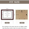 image:imageGolden State Art 11x14 Diploma Frame for 85x11 DocumentSolid WoodGlass  Fit For 11X14 Document amp Certificates Without MatDouble MatBlack With Gold Black 1 PackRed WhiteBlack Mat