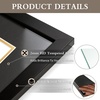 image:imageGolden State Art 11x14 Diploma Frame for 85x11 DocumentSolid WoodGlass  Fit For 11X14 Document amp Certificates Without MatDouble MatBlack With Gold Black 1 PackBlack BlackGold Mat