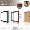image:imageGolden State Art 11x14 Diploma Frame for 85x11 DocumentSolid WoodGlass  Fit For 11X14 Document amp Certificates Without MatDouble MatBlack With Gold Black 1 PackBlack Dark RedGold Mat