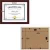 image:imageGolden State Art 11x14 Diploma Frame for 85x11 DocumentSolid WoodGlass  Fit For 11X14 Document amp Certificates Without MatDouble MatBlack With Gold Black 1 PackRed WhiteBlack Mat