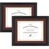 image:imageGolden State Art 11x14 Diploma Frame for 85x11 DocumentSolid WoodGlass  Fit For 11X14 Document amp Certificates Without MatDouble MatBlack With Gold Black 1 PackBlack Dark RedGold Mat